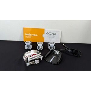 Anki Cozmo Robot Educational Toy 3 Cubes 1 Charger w/ Face Recognition Charger